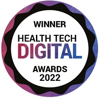 Winner of the Health Tech Digital Awards 2022 'Best Communication Solution' award
