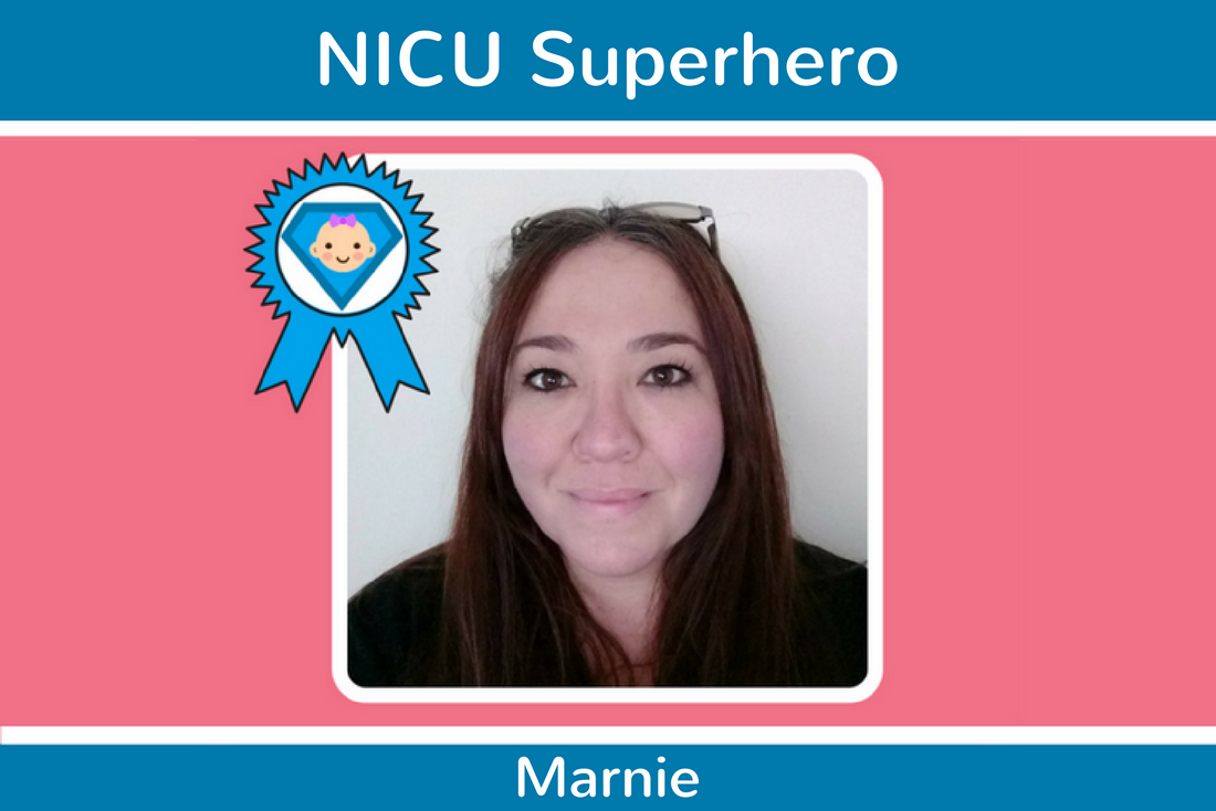 Congratulations to our latest NICU Superhero, Marnie! 