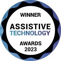 Winner of the Assistive Technology Awards 2023 'Best Solution for Monitoring' award