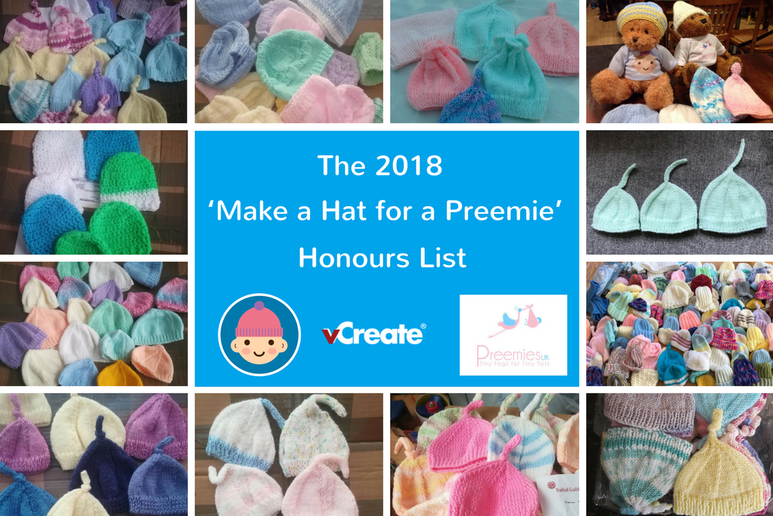 We've done it - Make a Hat for a Preemie reaches 1000 hats