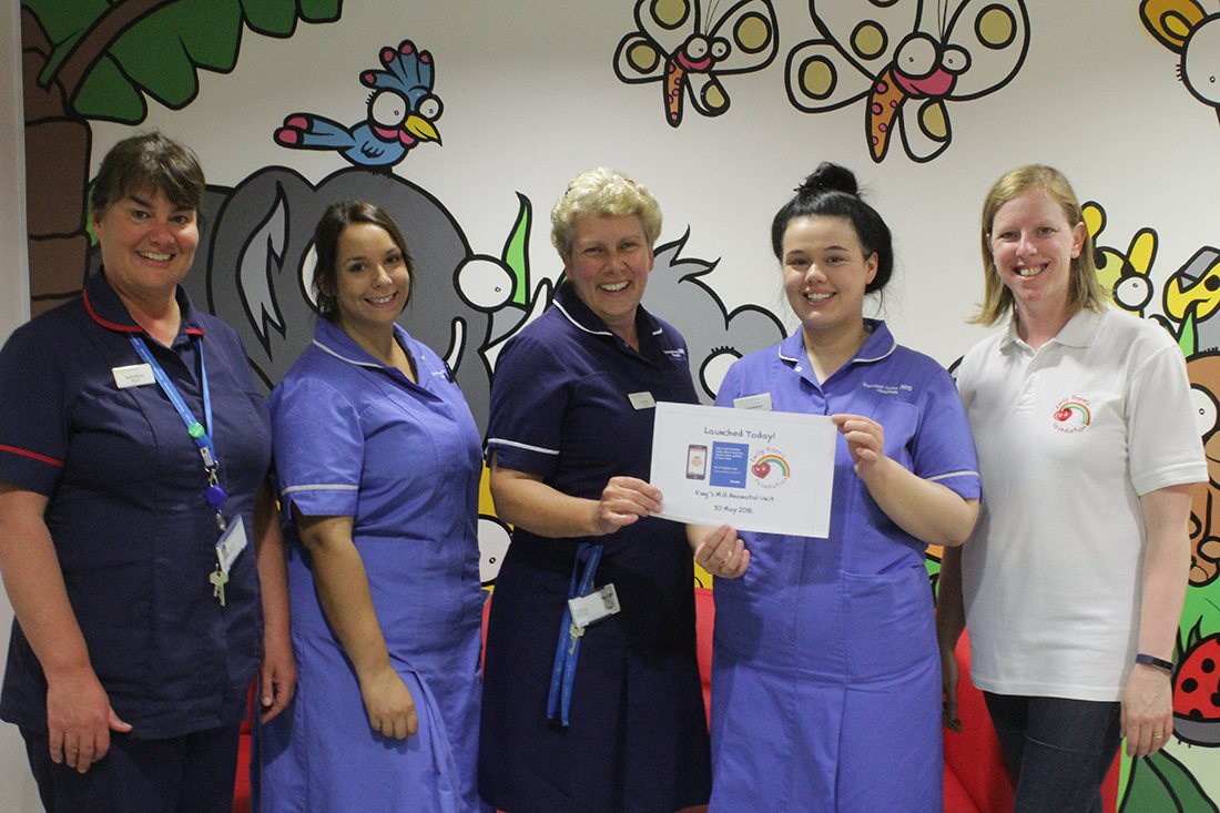 New app at King’s Mill Hospital brings parents closer to sick babies New app at King’s Mill Hospital brings parents closer to sick babies