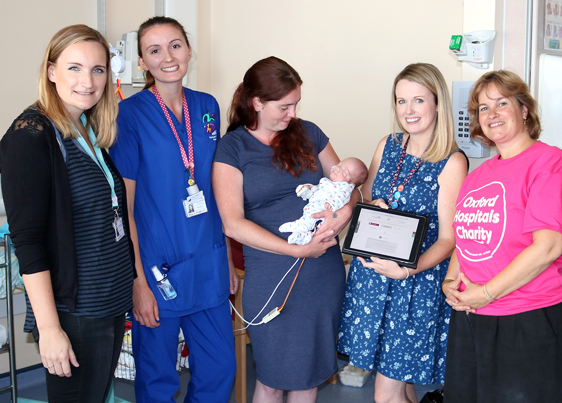 App to connect families and babies launches at John Radcliffe Hospital App to connect families and babies launches at John Radcliffe Hospital