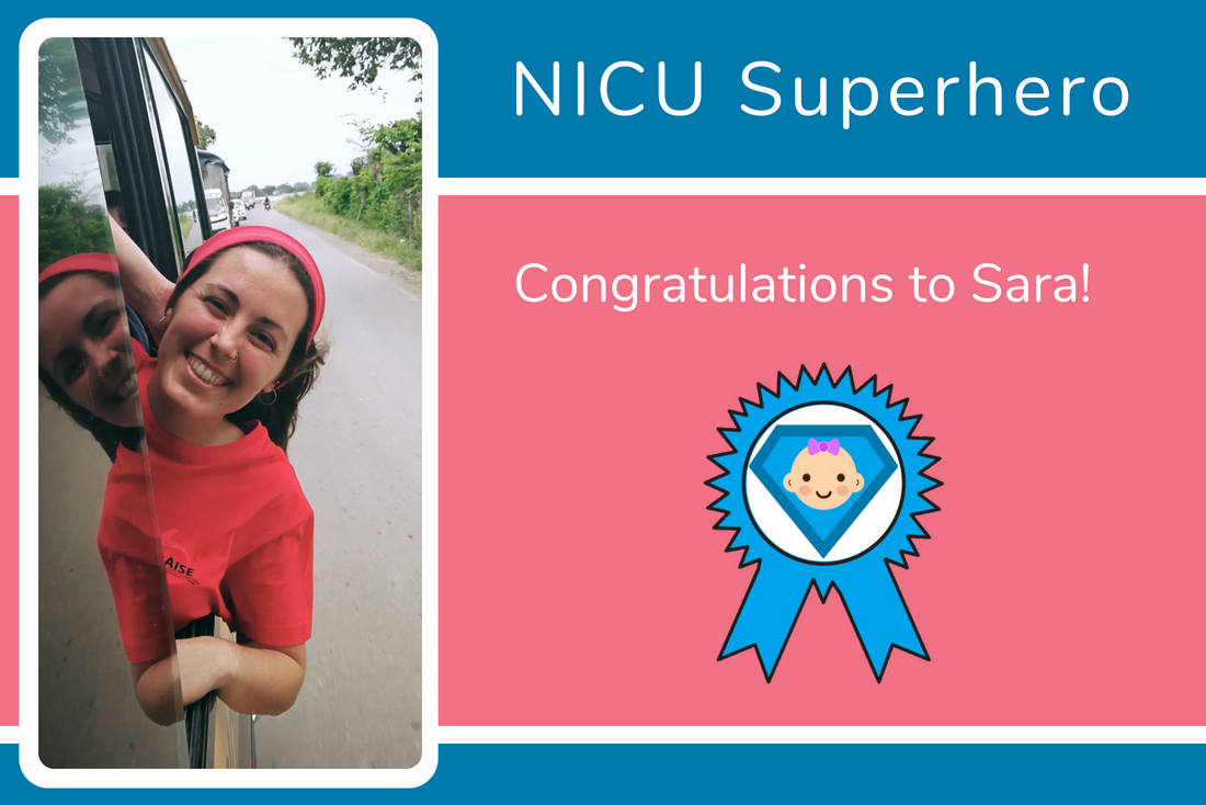 Congratulations to NICU Superhero, Sara, from John Radcliffe Hospital