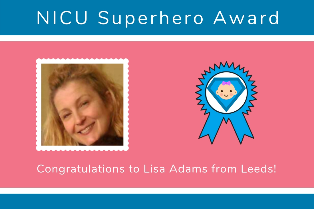 Aaron's Mum, Natalie, nominates her NICU Superhero