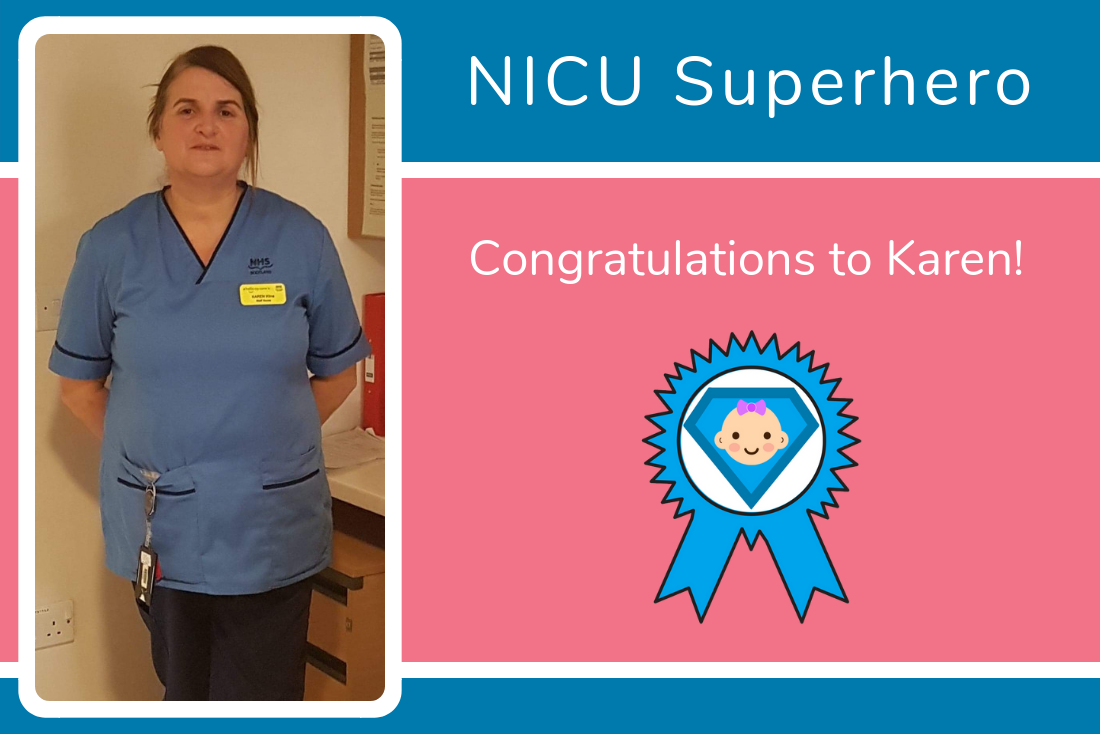 Sophia's Mum Nominates Karen as her NICU Superhero