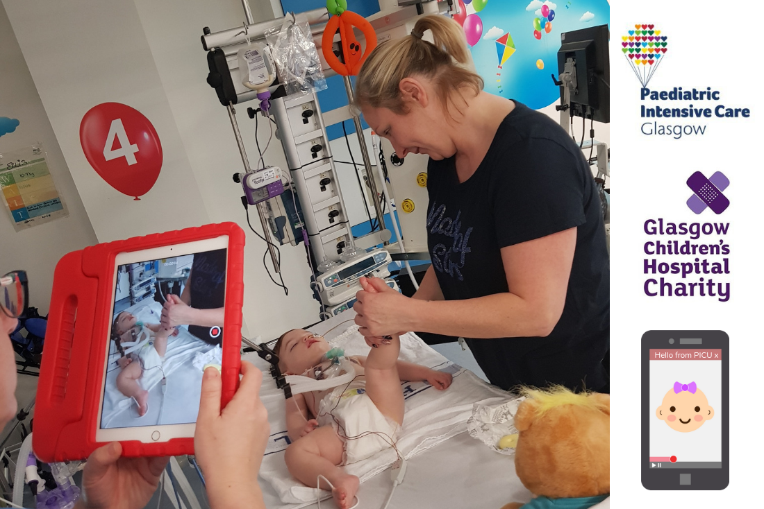 Glasgow Paediatric Intensive Care Unit are First to Introduce Secure Video Diaries for Parents Glasgow Paediatric Intensive Care Unit are First to Introduce Secure Video Diaries for Parents