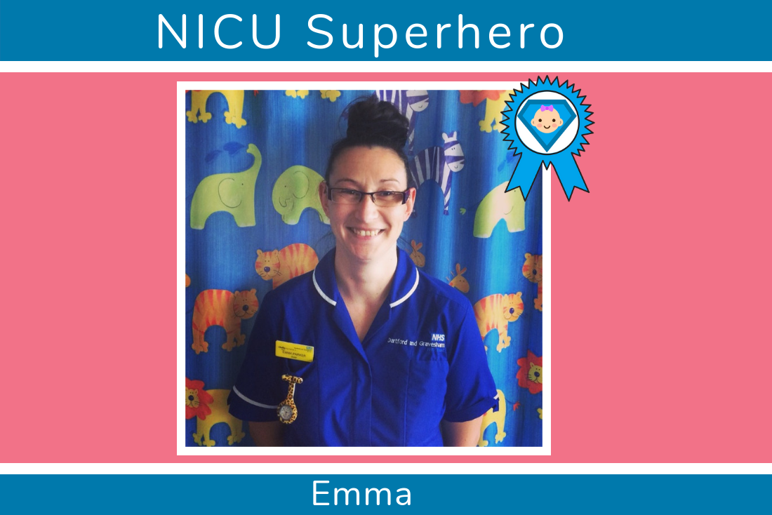 Kelly's NICU Superhero is Emma from the Walnut Ward Kelly's NICU Superhero is Emma from the Walnut Ward