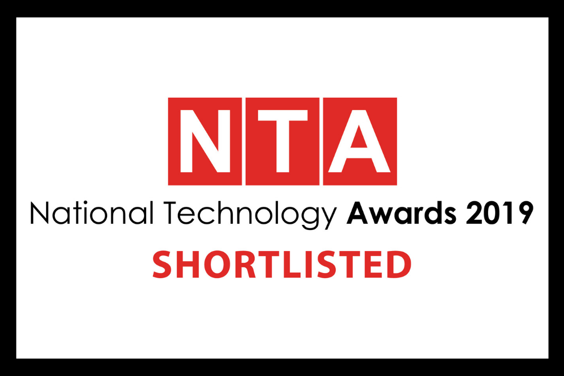 vCreate Shortlisted for Two 2019 National Technology Awards