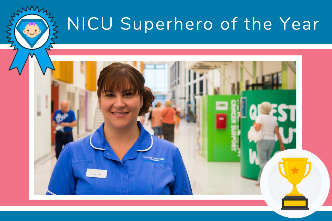Congratulations to our NICU Superhero of the Year, Emma Cross! Congratulations to our NICU Superhero of the Year, Emma Cross!