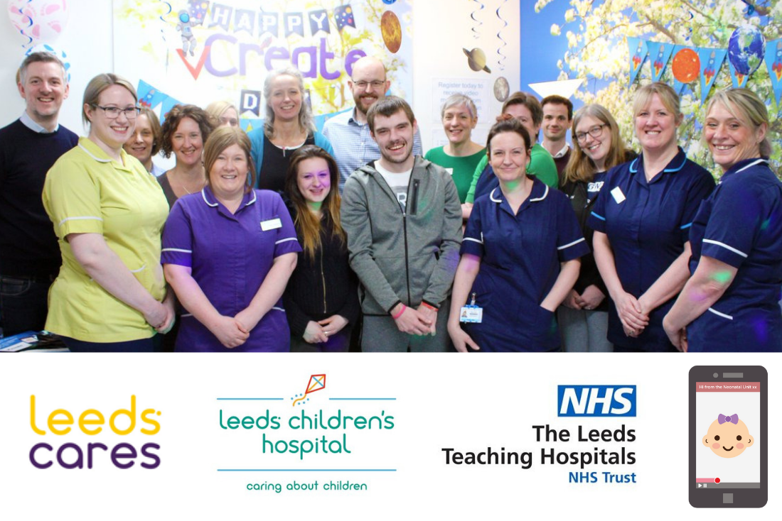 Neonatal Unit at Leeds Children’s Hospital Launch Secure Video Diary