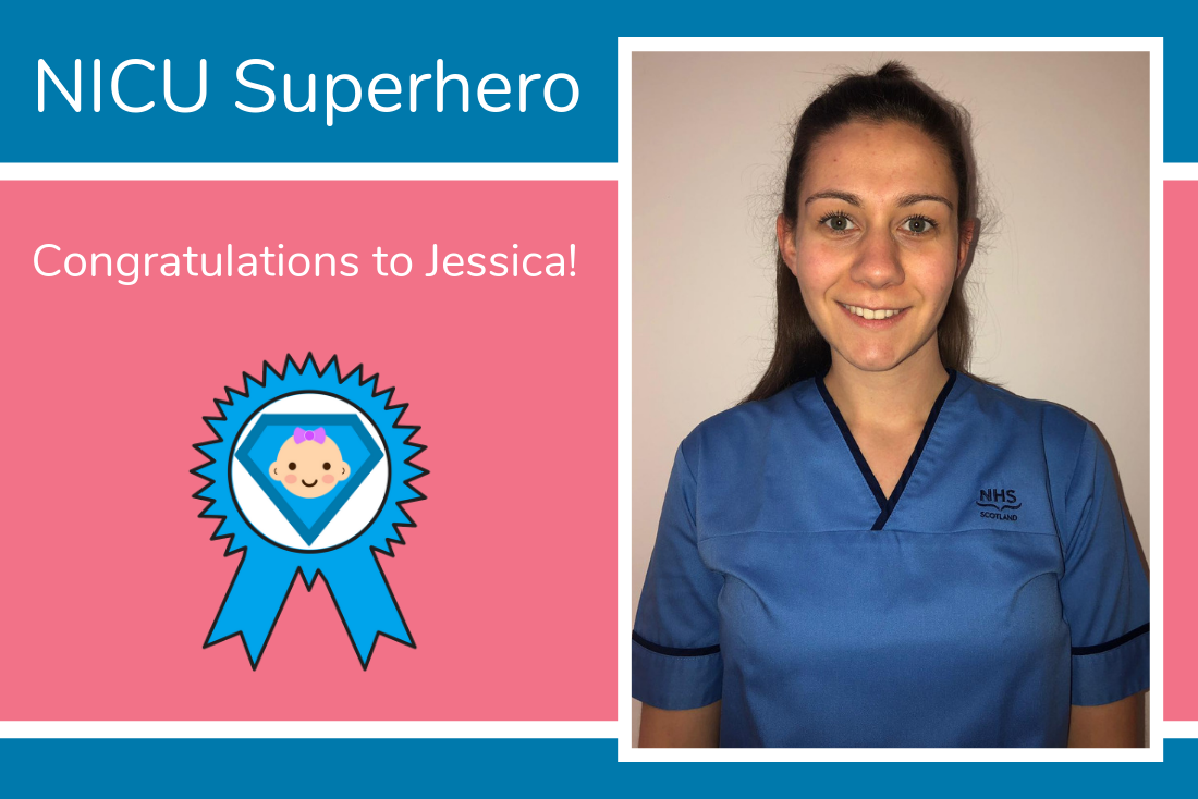 Callum's Parents Nominate Jessica as their NICU Superhero Callum's Parents Nominate Jessica as their NICU Superhero
