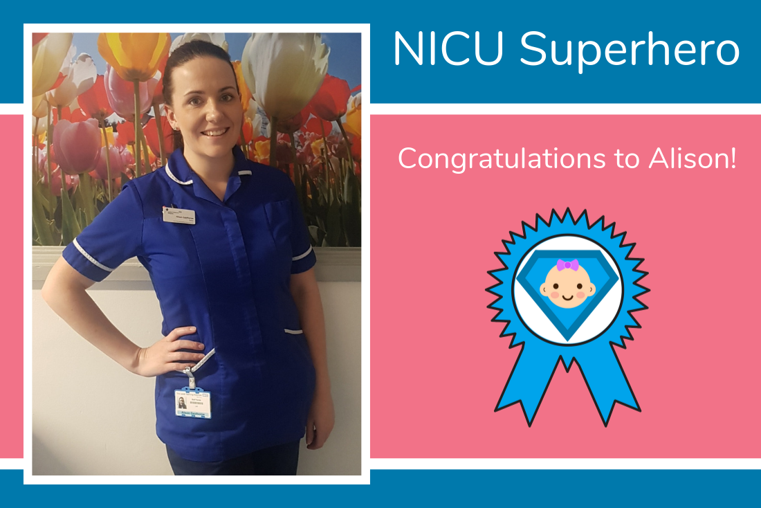 Rosie and Paul nominate Alison from Leeds as their NICU Superhero