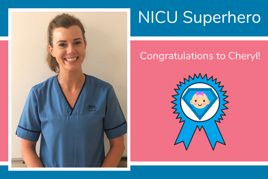 Robyn's NICU Superhero is Cheryl from the QEU Hospital, Glasgow Robyn's NICU Superhero is Cheryl from the QEU Hospital, Glasgow