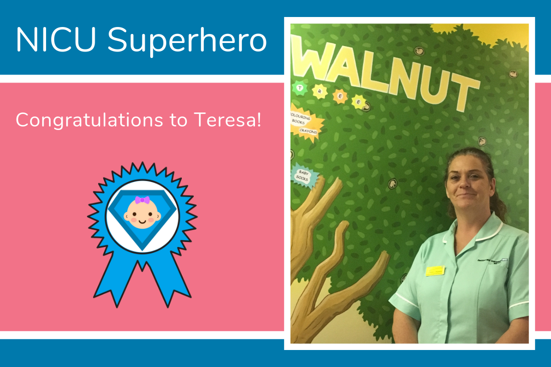 Teresa from the Walnut Ward is Elizabeth's NICU Superhero! Teresa from the Walnut Ward is Elizabeth's NICU Superhero!