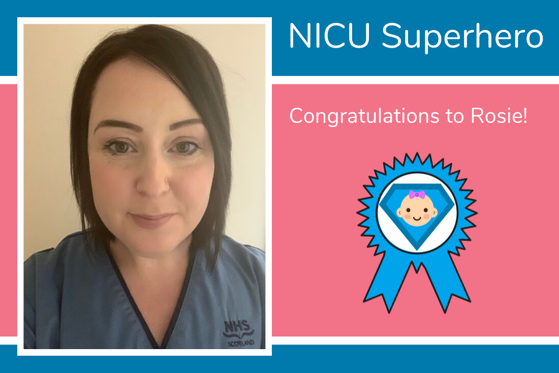 Luca's mum Susan nominates Rosie as her NICU Superhero! Luca's mum Susan nominates Rosie as her NICU Superhero!