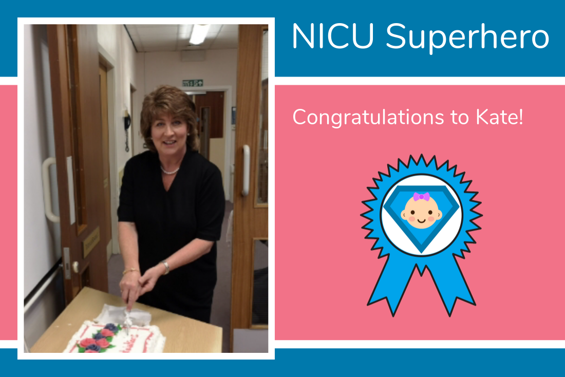 Jill thanks Kate, with a nomination for our NICU Superhero Award! Jill thanks Kate, with a nomination for our NICU Superhero Award!