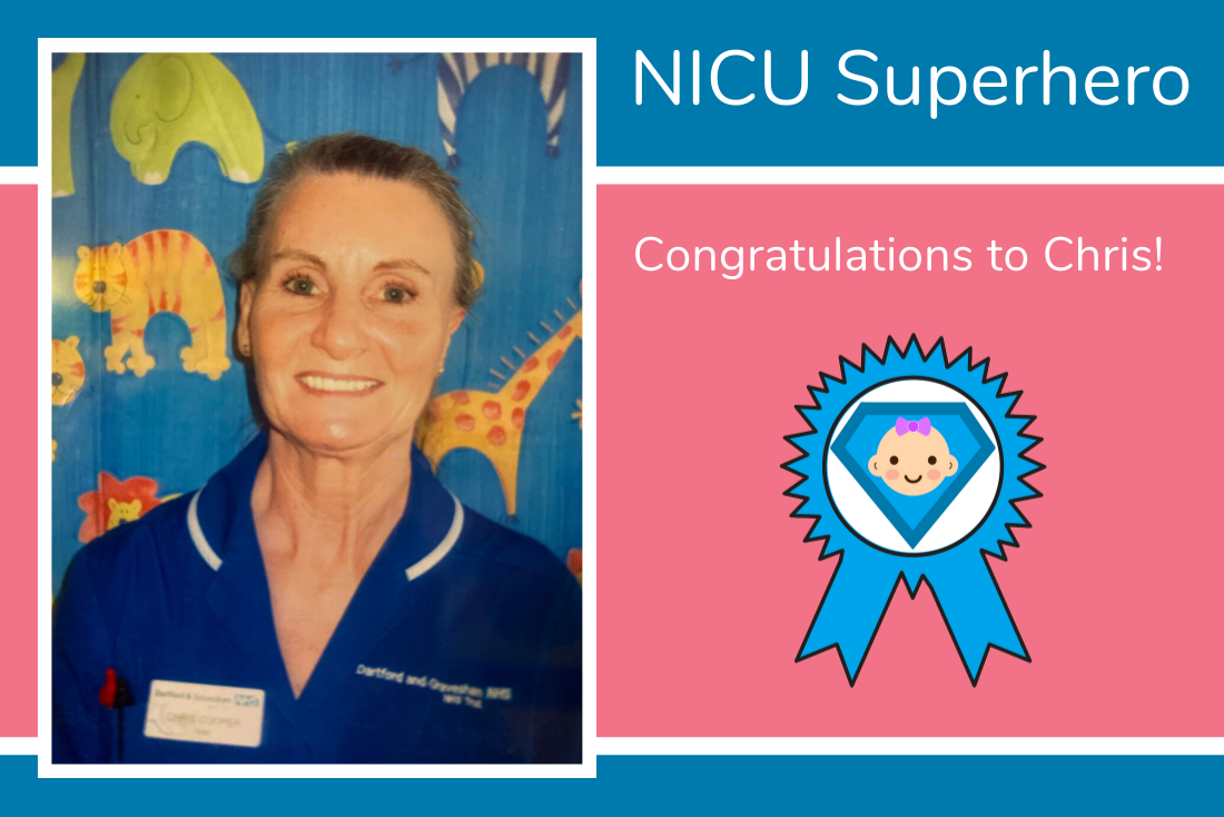 Congratulations to Chris from the Walnut Ward at Darent Valley Congratulations to Chris from the Walnut Ward at Darent Valley