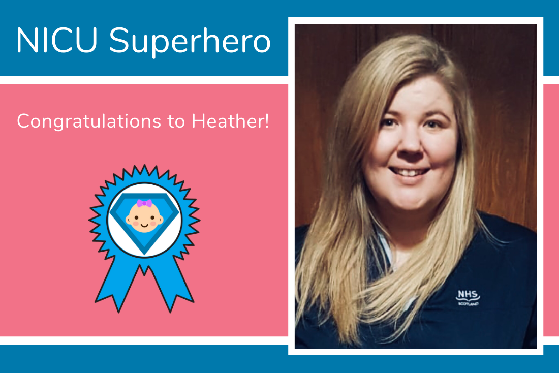 Congratulations to Heather, you are the first NICU Superhero of 2020! Congratulations to Heather, you are the first NICU Superhero of 2020!