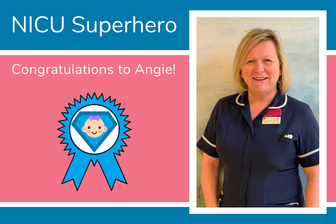 Abby nominates Angie from RUH Bath as her NICU Superhero 