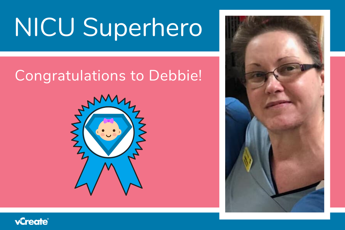 Debbie from the QEUH in Glasgow is Stephanie’s NICU Superhero Debbie from the QEUH in Glasgow is Stephanie’s NICU Superhero