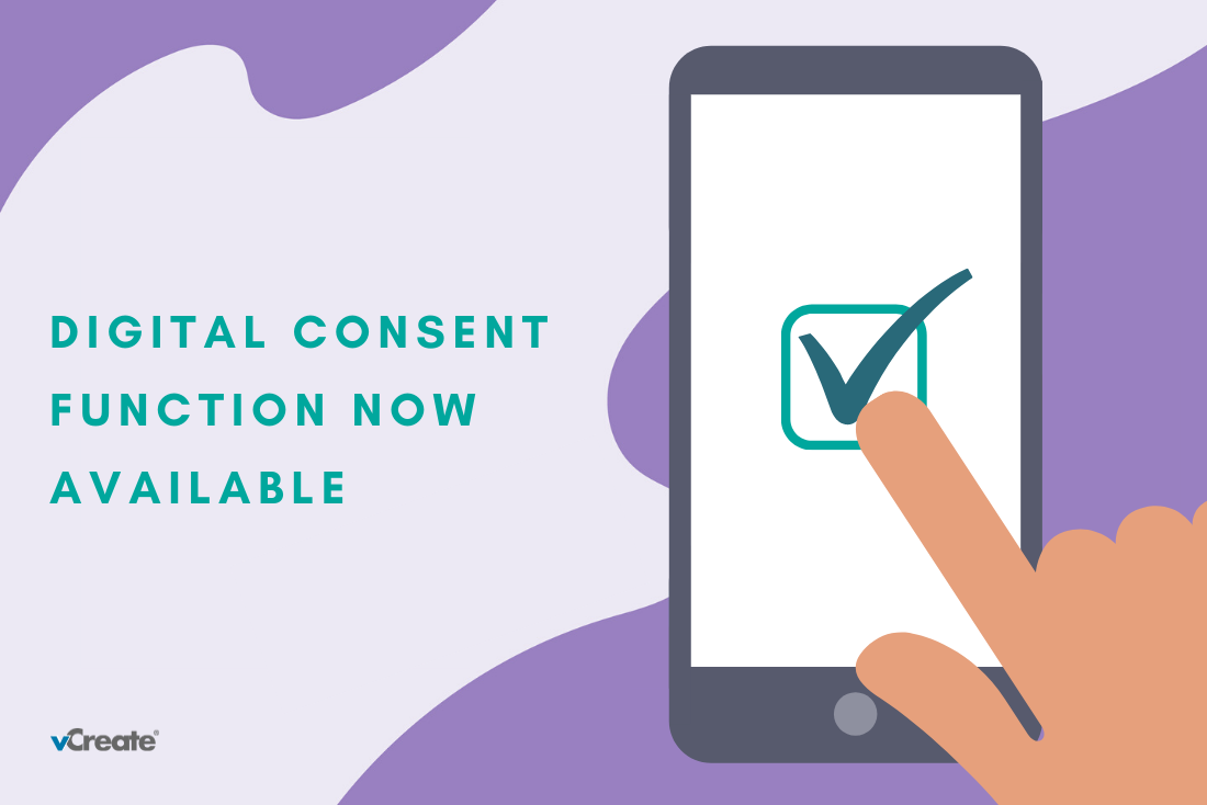 Digital Consent Function Enabled to Speed Up the Registration Process