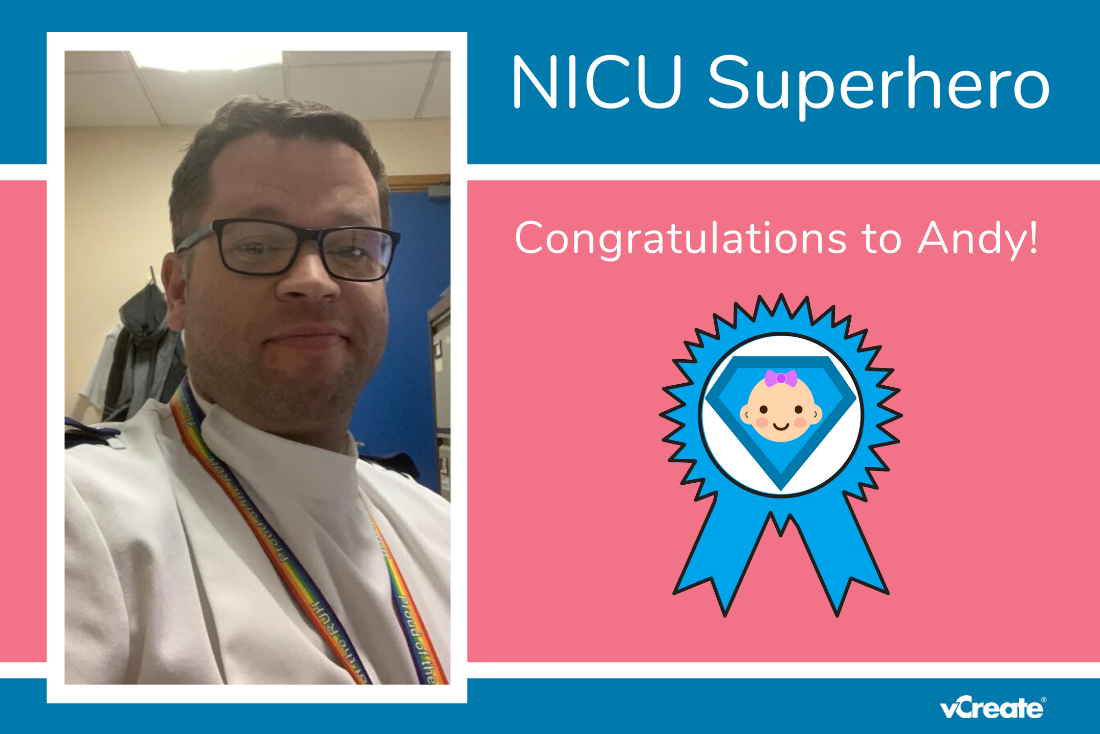 Amy has nominated Andy from RUH Bath as her NICU Superhero! Amy has nominated Andy from RUH Bath as her NICU Superhero!