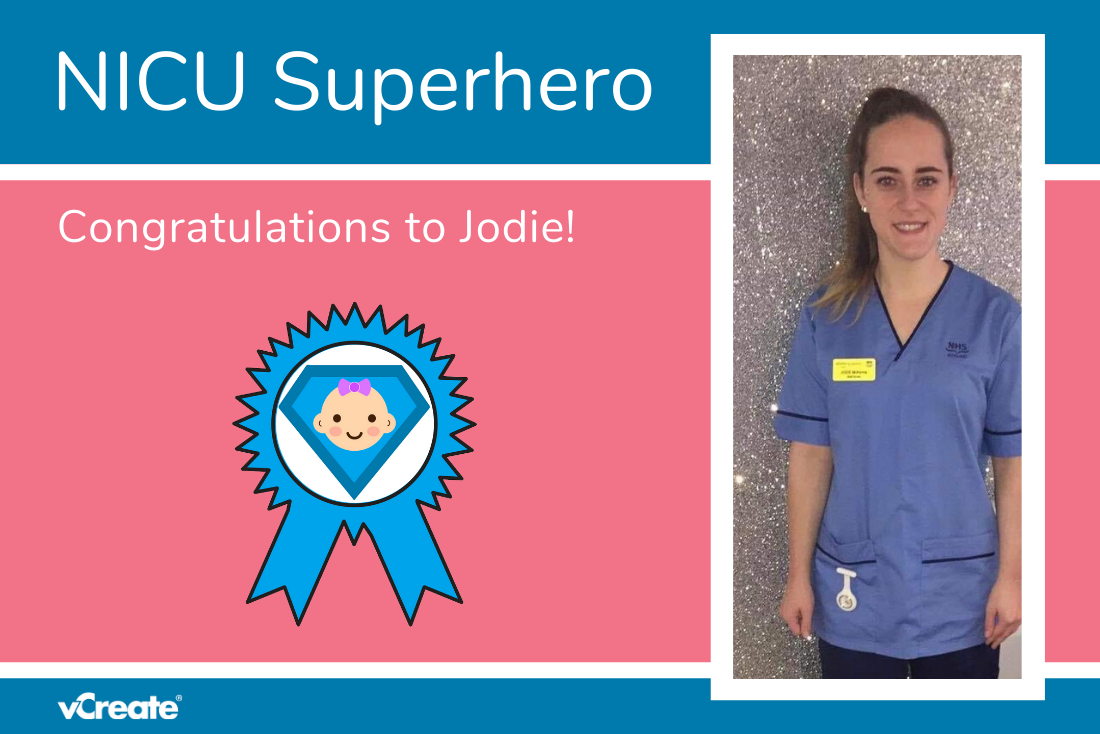 This is Jodie's Second Nomination for our NICU Superhero Award! This is Jodie's Second Nomination for our NICU Superhero Award!