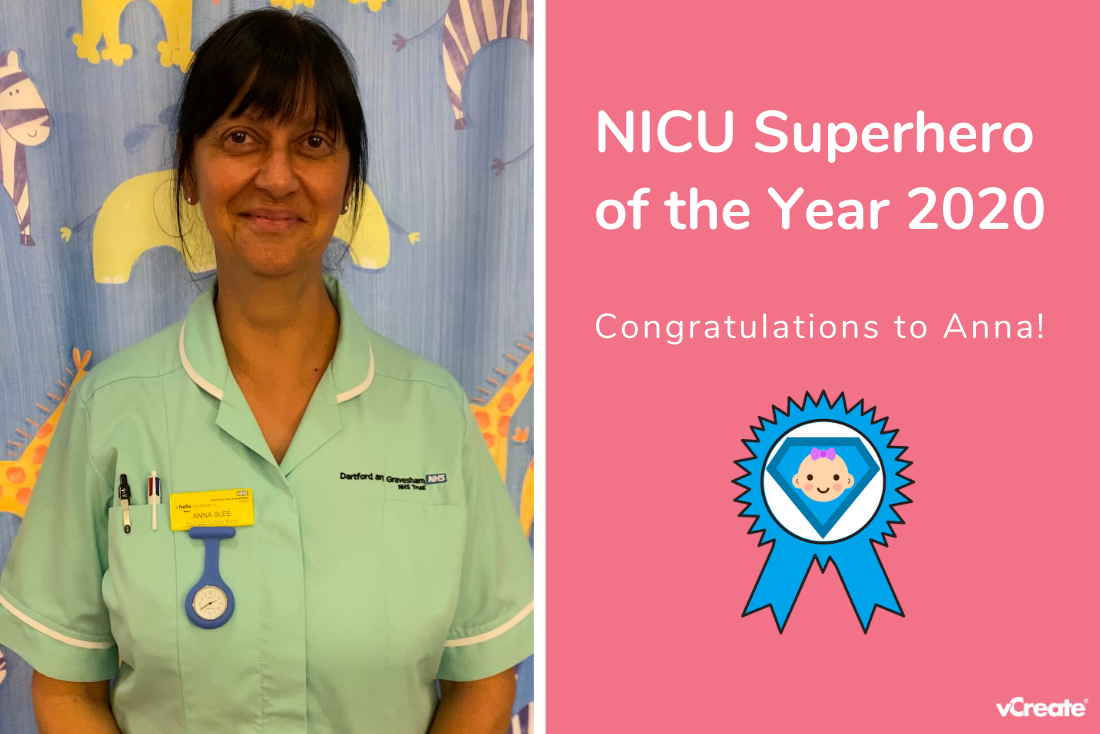 Anna from Darent Valley Hospital is Your NICU Superhero of the Year!