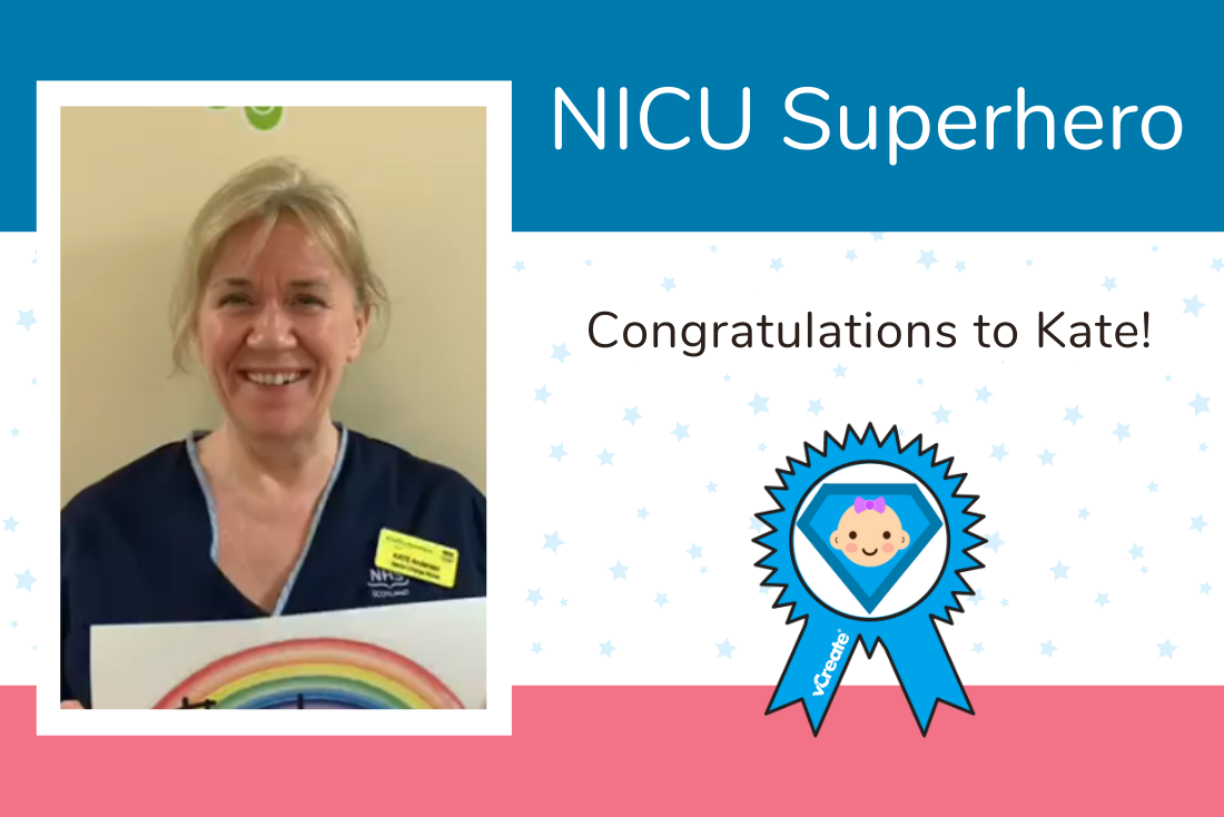 Congratulations to Kate from the Royal Hospital for Children, Glasgow