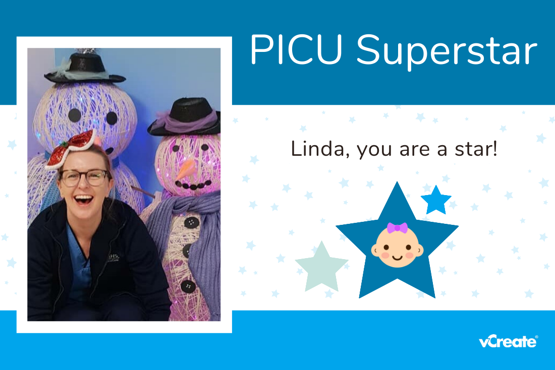 Linda from Glasgow has become your first PICU Superstar!