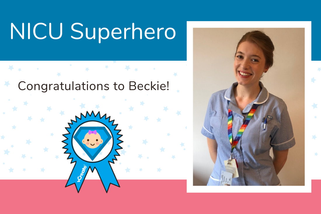 Congratulations to NICU Superhero Beckie from Gloucestershire Royal