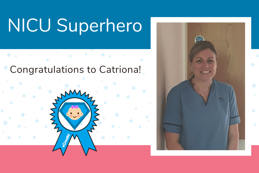 Congratulations to Catriona from the Neonatal Unit in Paisley