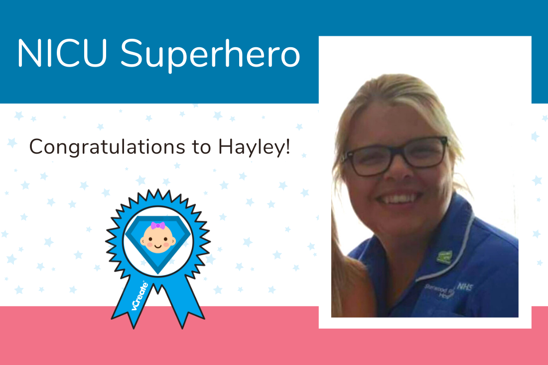 Your latest NICU Superhero is Hayley from King's Mill Hospital