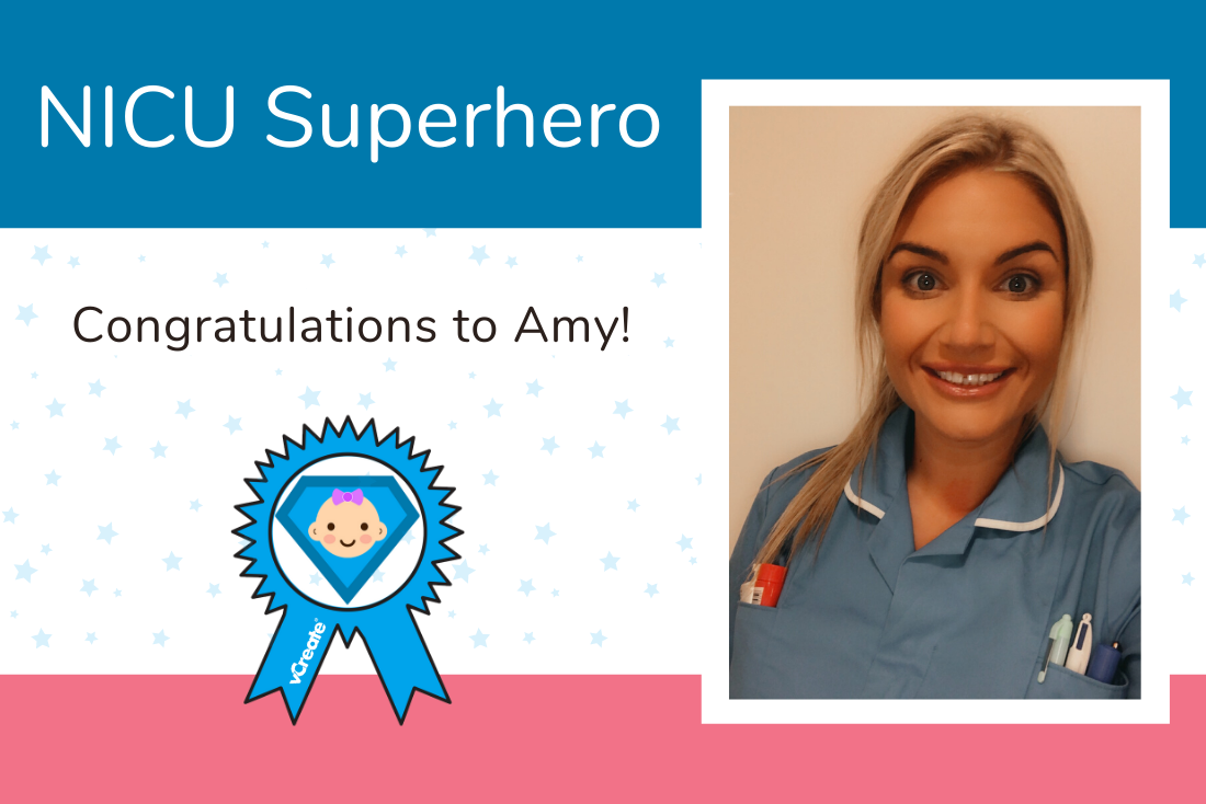 Amy from Royal Stoke University Hospital is today's NICU Superhero