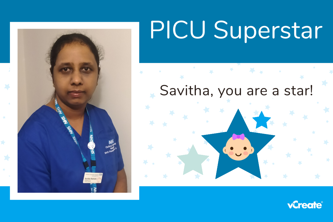 Meet Superstar Savitha from John Radcliffe Hospital PICU