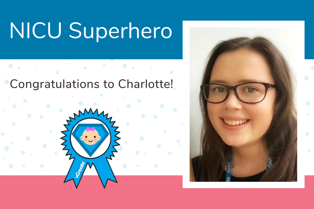 Today's NICU Superhero is Assistant Psychologist, Charlotte! Today's NICU Superhero is Assistant Psychologist, Charlotte!