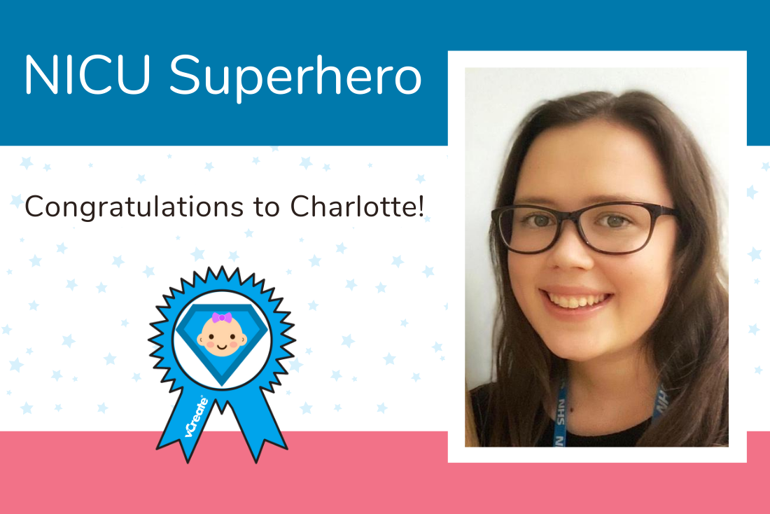 Today's NICU Superhero is Assistant Psychologist, Charlotte!