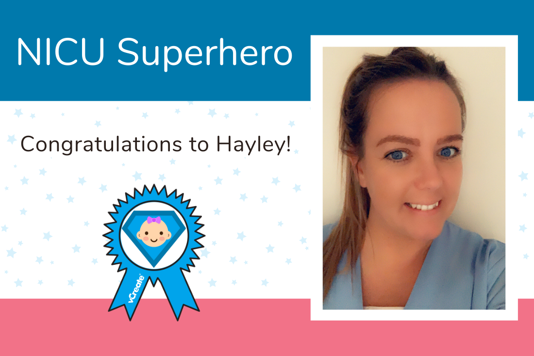 Hayley from James Cook University Hospital is today's NICU Superhero Hayley from James Cook University Hospital is today's NICU Superhero