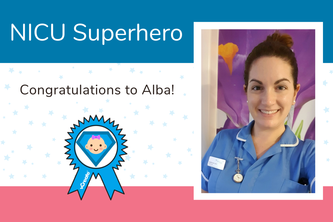 Congratulations to Alba from the NICU at Leeds General Infirmary