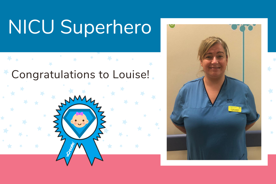 Louise from Glasgow is once again crowned a NICU Superhero! Louise from Glasgow is once again crowned a NICU Superhero!