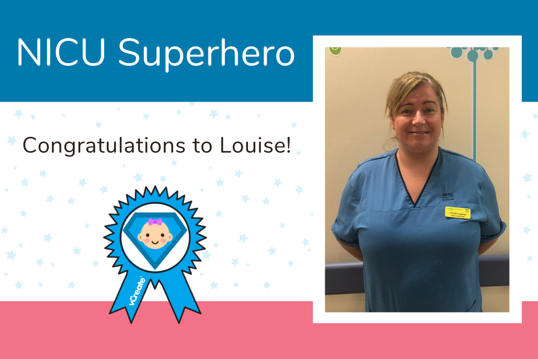 Louise from Glasgow is once again crowned a NICU Superhero!