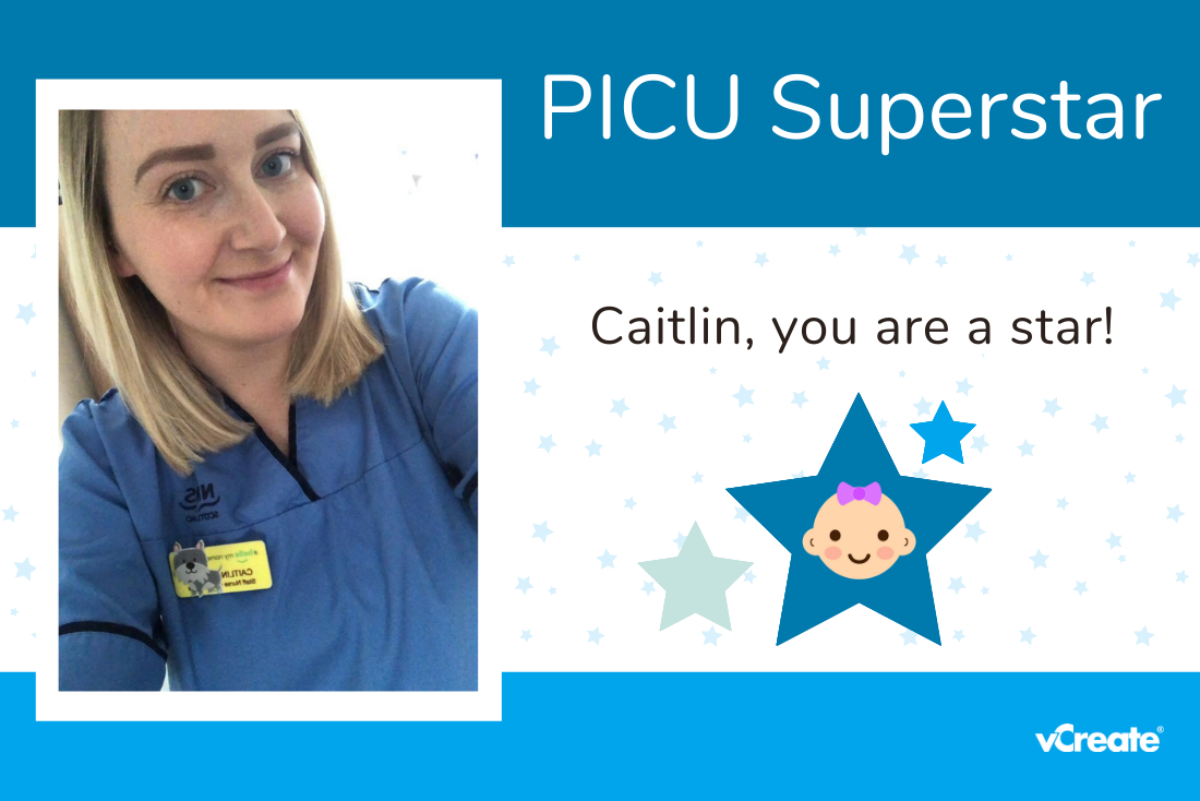 Tracy and Jamie have nominated PICU Superstar, Caitlin!