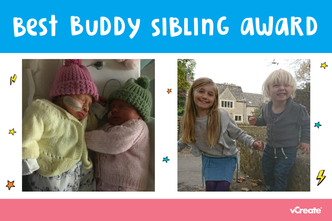 It’s time to reveal the first recipients of our Best Buddy Sibling Award! It’s time to reveal the first recipients of our Best Buddy Sibling Award!