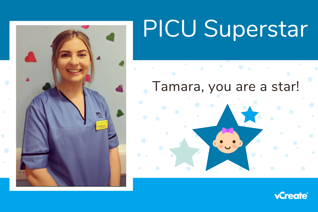 Congratulations to Tamara from the Queen Elizabeth Hospital in Glasgow! You are a PICU Superstar. Congratulations to Tamara from the Queen Elizabeth Hospital in Glasgow! You are a PICU Superstar.