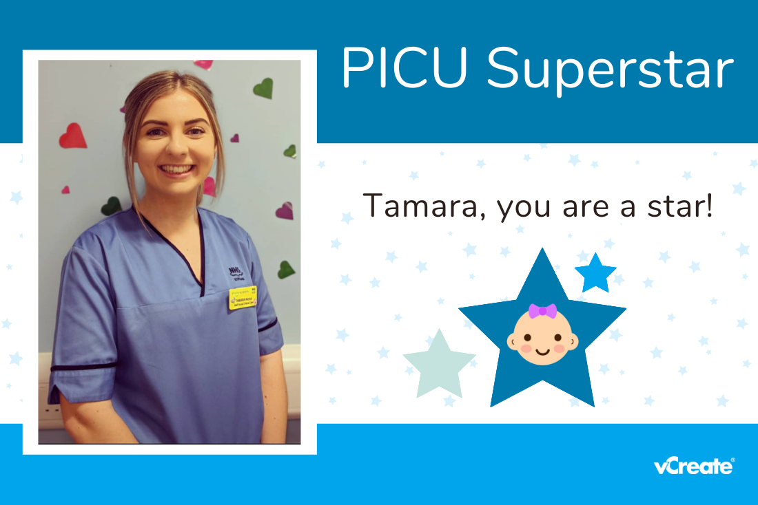 Congratulations to Tamara from the Queen Elizabeth Hospital in Glasgow! You are a PICU Superstar.