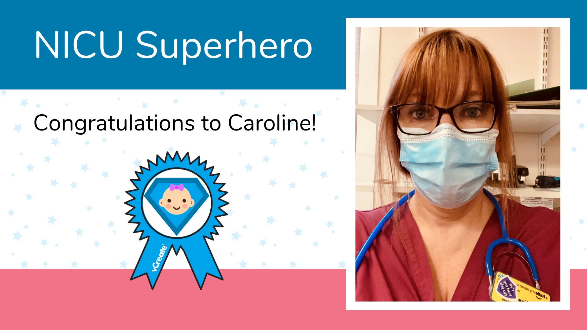 Caroline from the William Harvey Hospital is Phoebe's NICU Superhero! Caroline from the William Harvey Hospital is Phoebe's NICU Superhero!