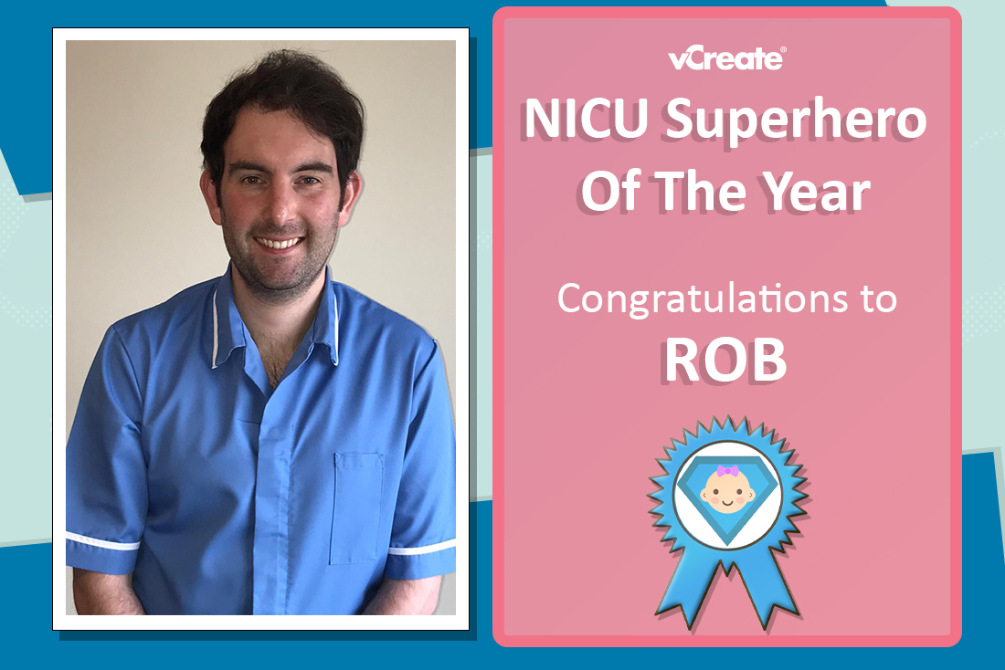 Rob from Leeds General Infirmary is your NICU Superhero of the Year!