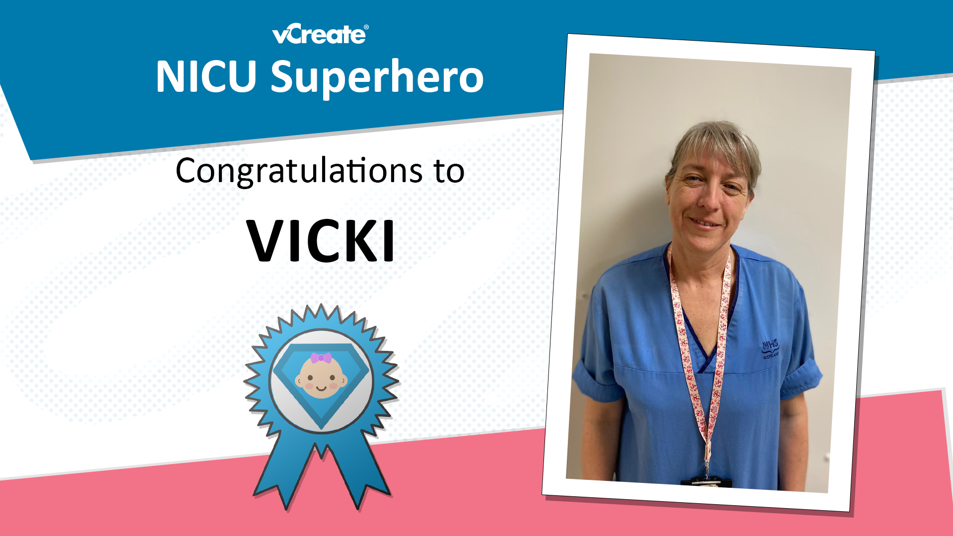 Vicki from Ninewells Hospital is a NICU Superhero!