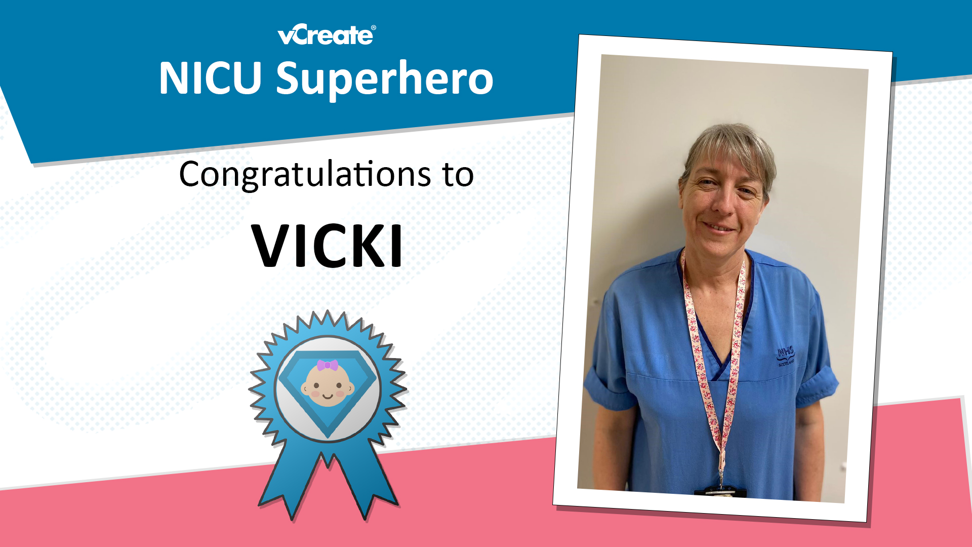 Vicki from Ninewells Hospital is a NICU Superhero! Vicki from Ninewells Hospital is a NICU Superhero!