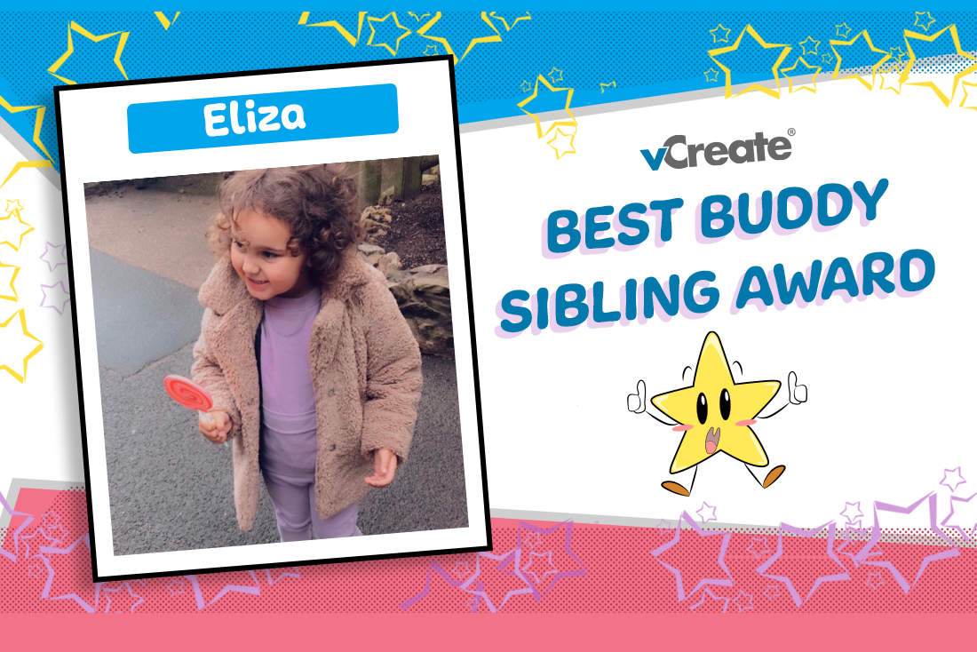 Our Best Buddy Sibling Award goes to...Eliza!